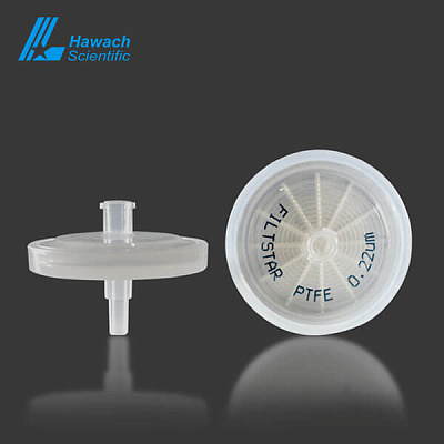 Гидрофобные шприцевые фильтры из PTFE