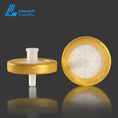 Однорозовые гидрофильные шприцевые фильтры из PTFE